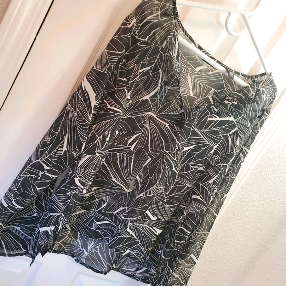 Apostrophe Sheer Blouse - Picture 1 of 11